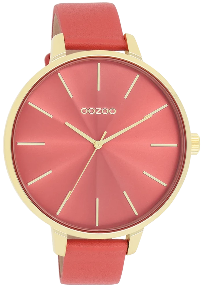 OOZOO C11033 42mm Timepieces Gray Leather Strap