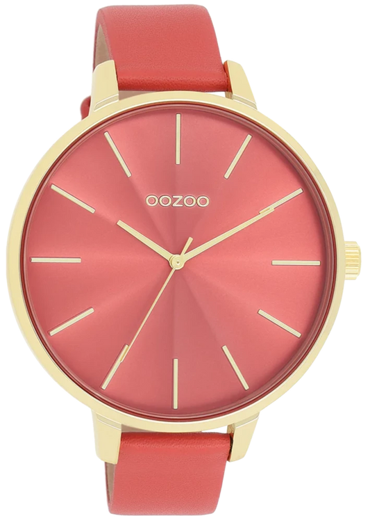 OOZOO C11033 42mm Timepieces Gray Leather Strap