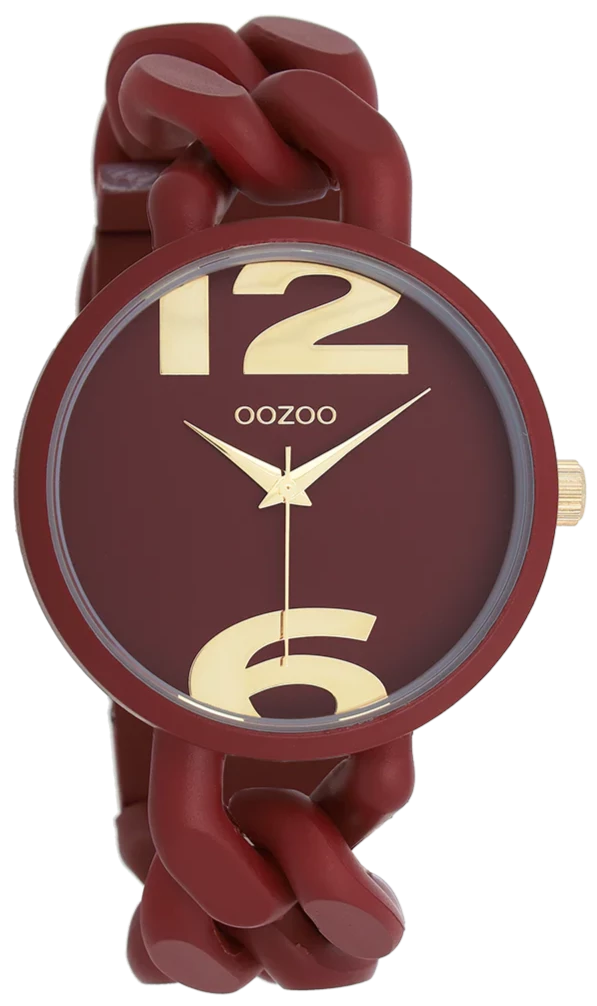 OOZOO C11267 40MM Timepieces Red Metallic Bracelet