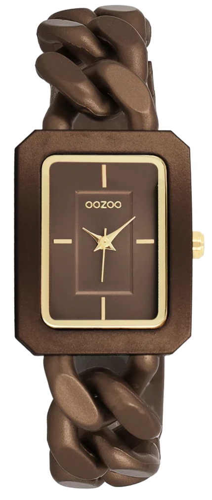 OOZOO C11276 31 x 24mm Timepieces Brown Metallic Bracelet