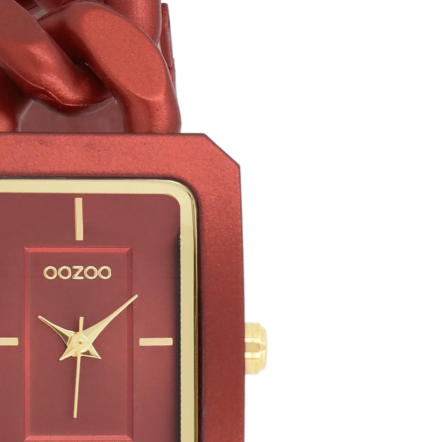 OOZOO C11277 31 x 24mm Timepieces Red Metallic Bracelet