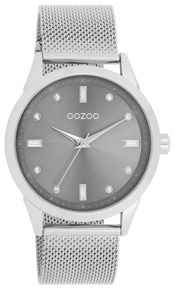 OOZOO C11281 40mm Timepieces Silver Metallic Bracelet