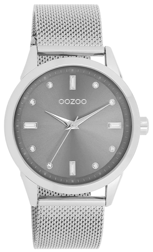 OOZOO C11033 42mm Timepieces Gray Leather Strap