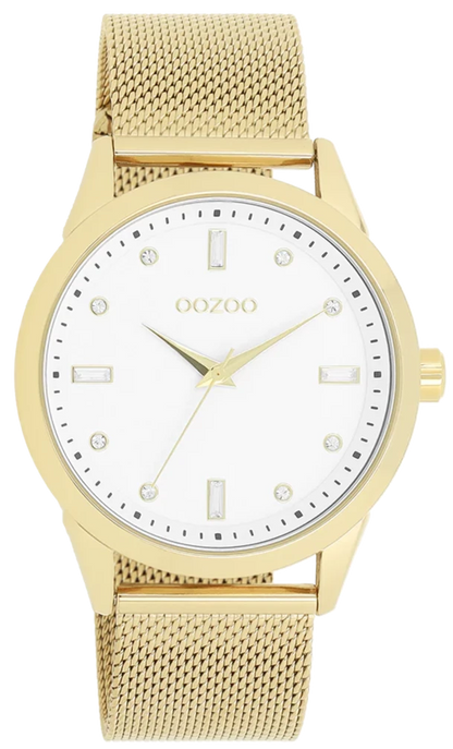 OOZOO C11033 42mm Timepieces Gray Leather Strap