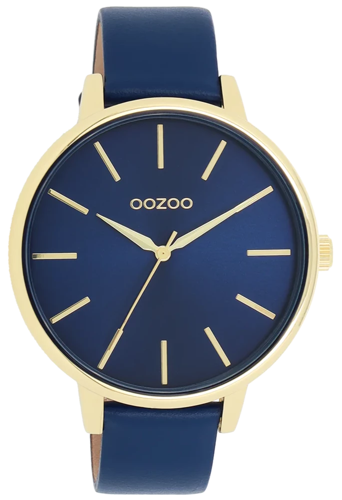 OOZOO C11292 42mm Timepieces Blue Leather Strap