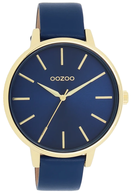 OOZOO C11292 42mm Timepieces Blue Leather Strap