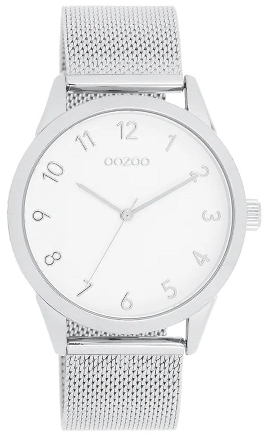 OOZOO C11320 40mm Timepieces Silver Metal Bracelet
