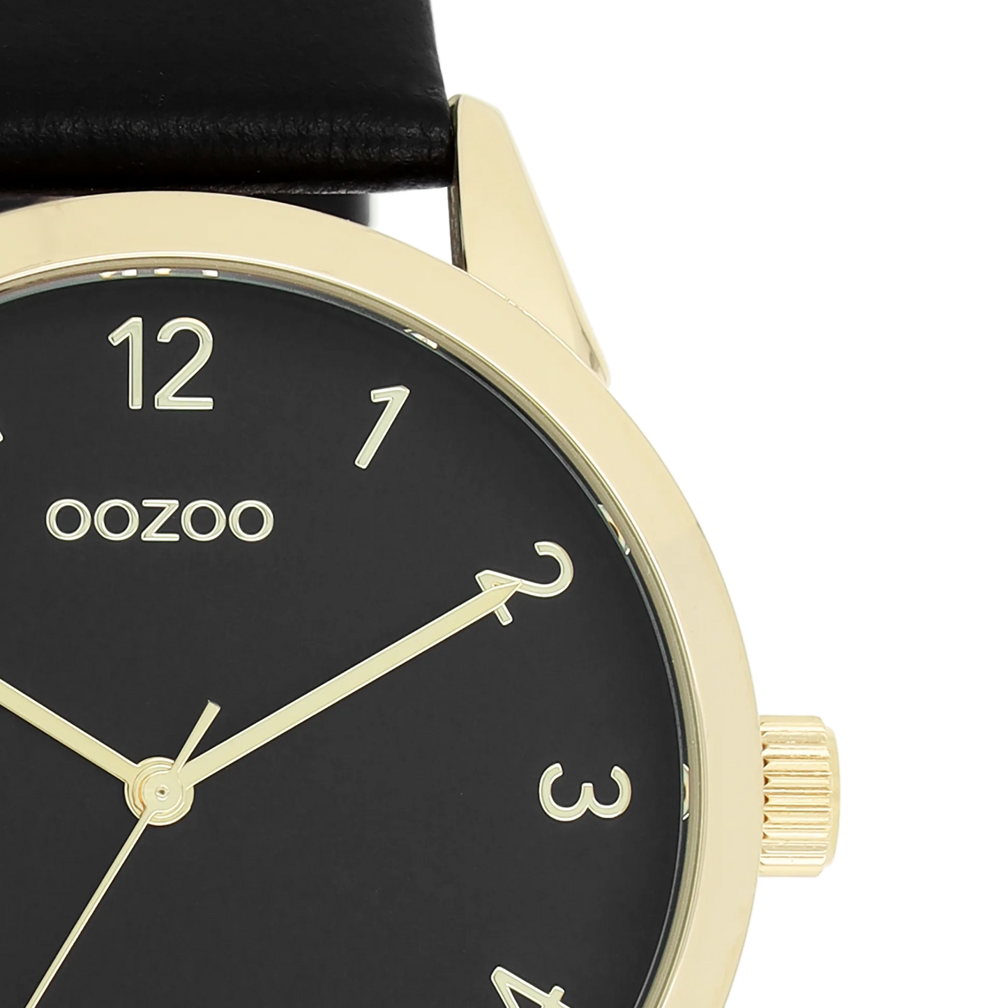 OOZOO C11329 40mm Timepieces Black Leather Strap