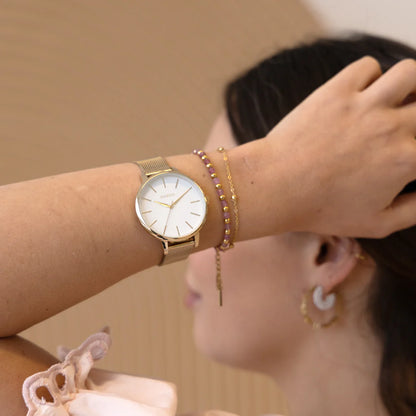 OOZOO C11363 42mm Timepieces Gold Metal Bracelet