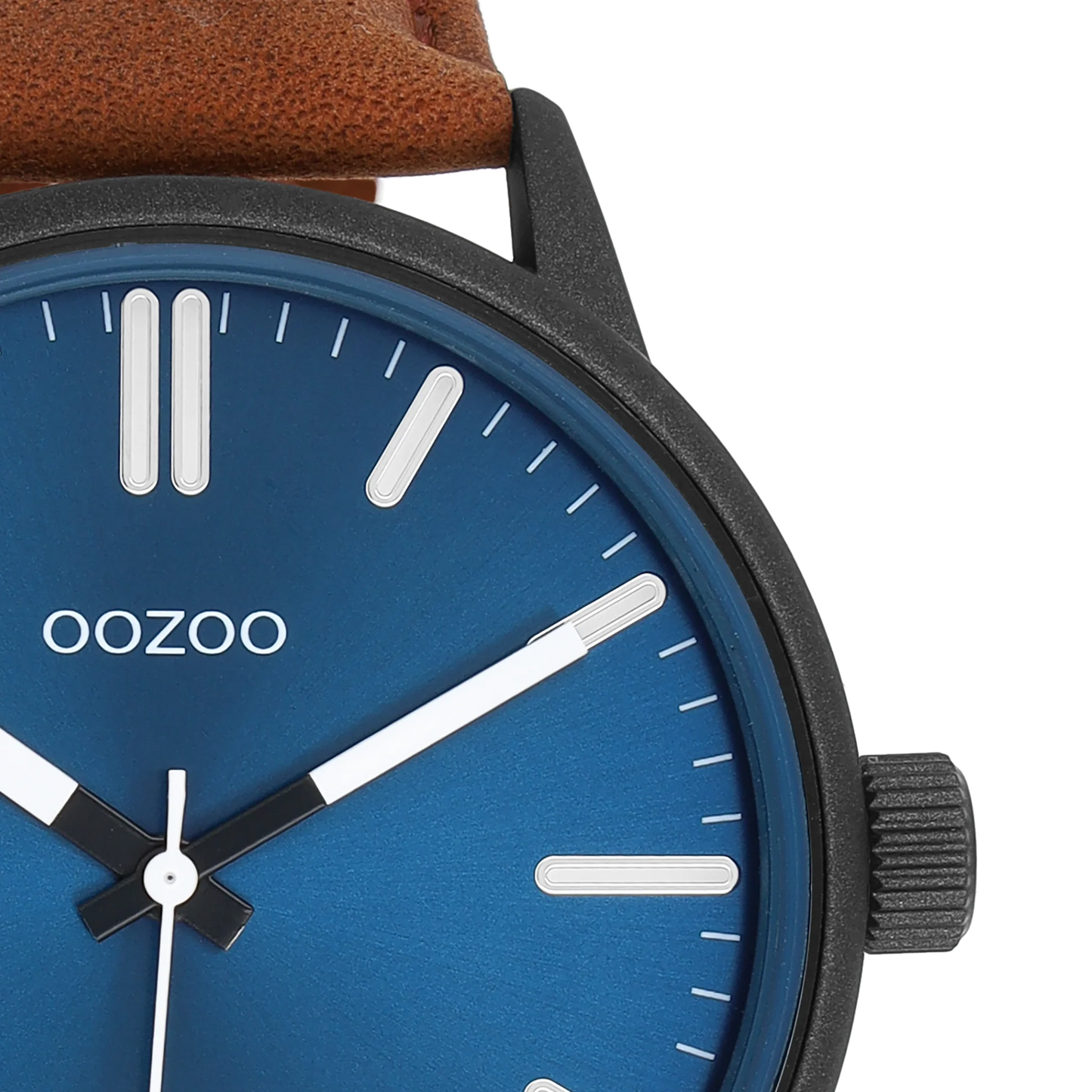 OOZOO C11401 45mm Timepieces Brown Leather Strap