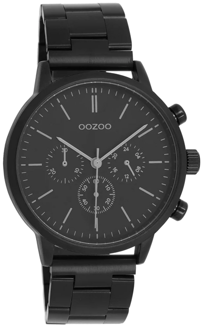 OOZOO C11409 42mm Timepieces Black Metallic Bracelet