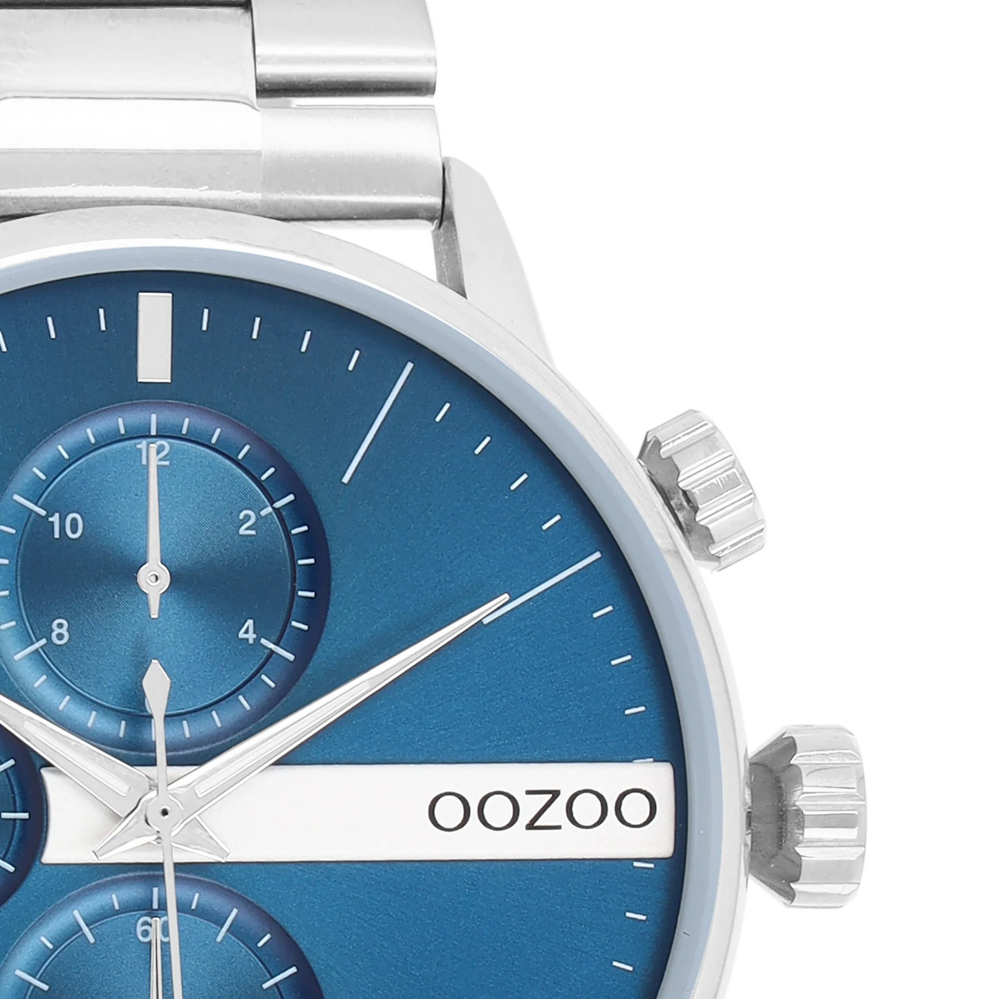 OOZOO C11410 45mm Timepieces Silver Metallic Bracelet