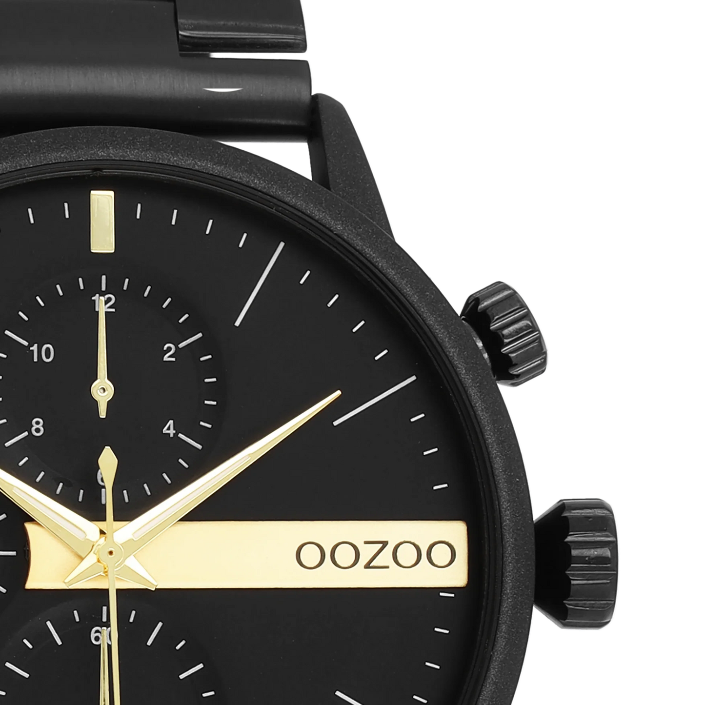 OOZOO C11412 45mm Timepieces Black Metallic Bracelet