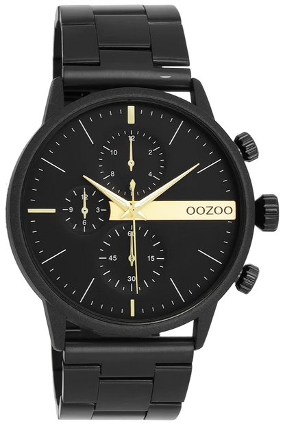 OOZOO C11412 45mm Timepieces Black Metallic Bracelet