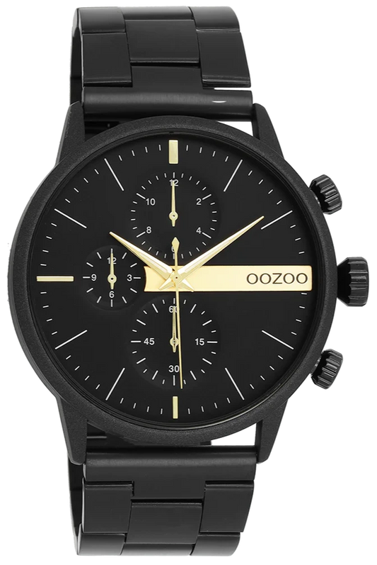 OOZOO C11412 45mm Timepieces Black Metallic Bracelet