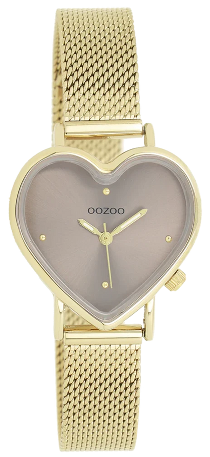 OOZOO C11416 29MM Heart Gold Metallic Bracelet