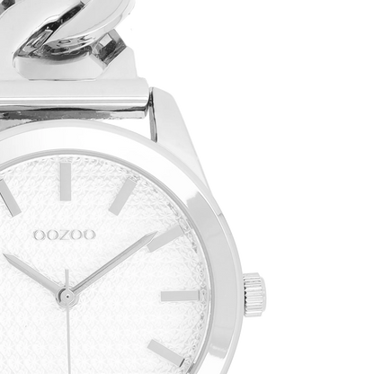 OOZOO C11418 32mm Timepieces Silver Metallic Bracelet