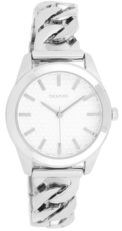 OOZOO C11418 32mm Timepieces Silver Metallic Bracelet