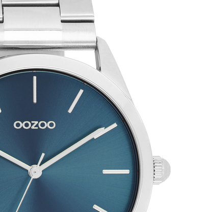 OOZOO C11428 40mm Timepieces Silver Metallic Bracelet