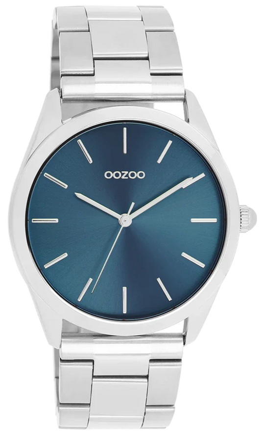 OOZOO C11428 40mm Timepieces Silver Metallic Bracelet