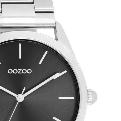 OOZOO C11429 40mm Timepieces Silver Metallic Bracelet