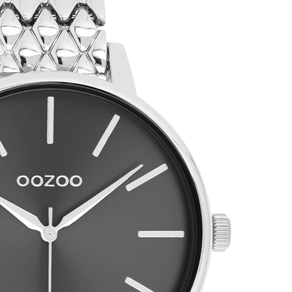 OOZOO C11434 42mm Timepieces Silver Metallic Bracelet