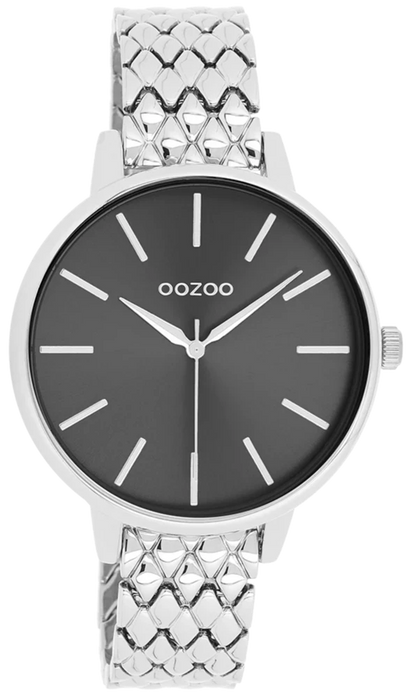 OOZOO C11434 42mm Timepieces Silver Metallic Bracelet