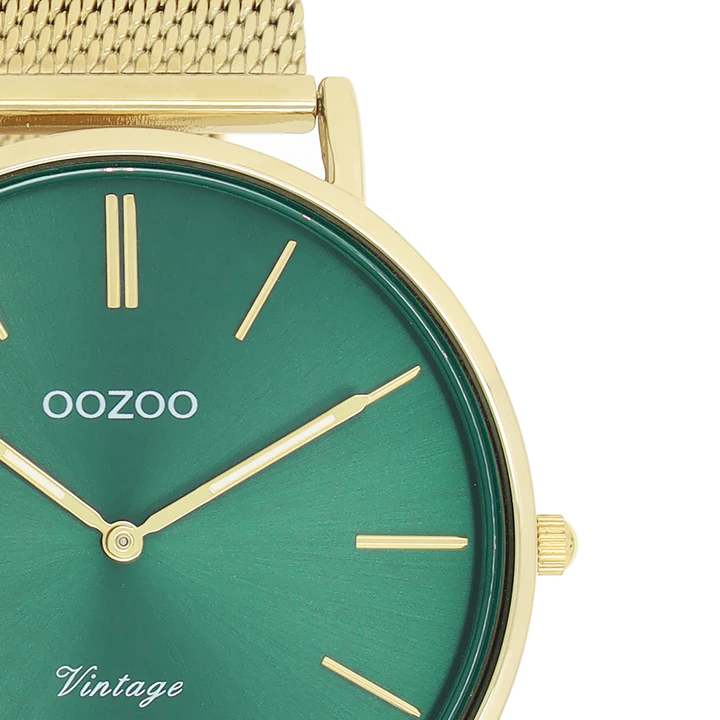 OOZOO C20294 40mm Vintage Gold Metal Bracelet