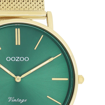 OOZOO C20294 40mm Vintage Gold Metal Bracelet