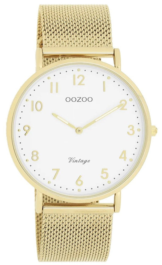 OOZOO C20342 40mm Vintage Gold Metal Bracelet