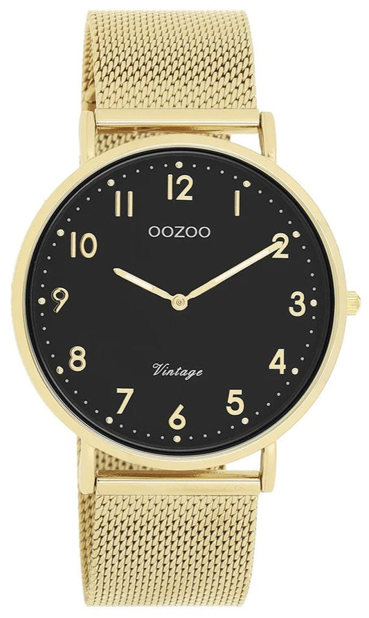 OOZOO C20344 40mm Vintage Gold Metal Bracelet