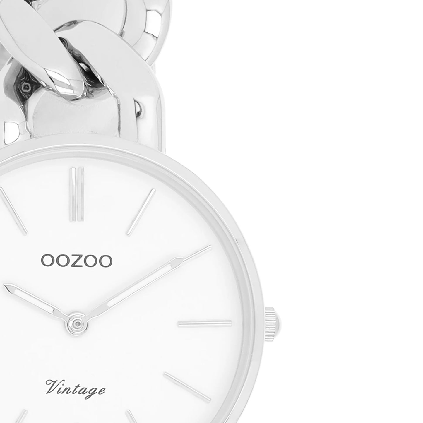 OOZOO C20355 32mm Vintage Silver Metal Bracelet