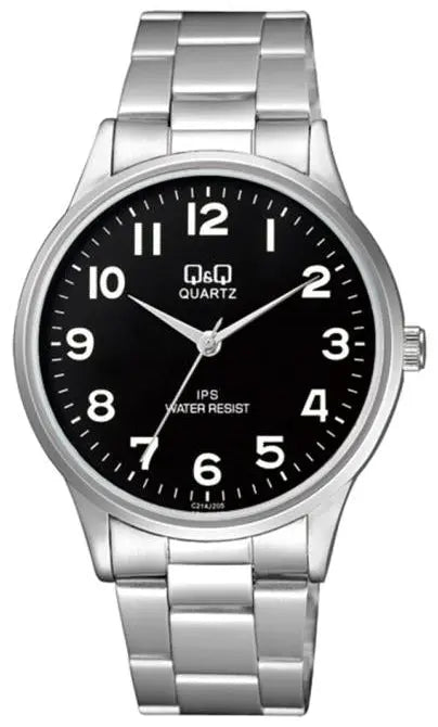 Q&Q C214J205Y Silver Stainless Steel Bracelet