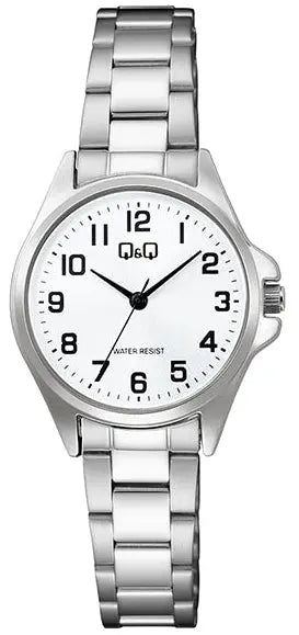 Q&Q C37A-005PY Silver Metallic Bracelet