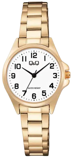 Q&Q C37A-016PY Gold Stainless Steel Bracelet