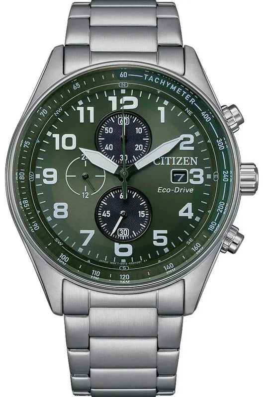 Citizen CA0770-72X Eco-Drive Chronograph Stainless Steel Bracelet