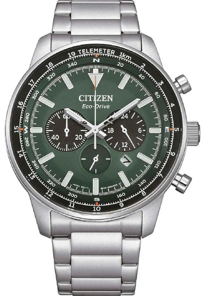 Citizen CA4500-91X Eco-Drive Chronograph Stainless Steel Bracelet