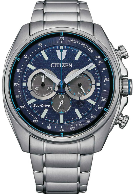 Citizen CA4560-81L Eco-Drive Chronograph Stainless Steel Bracelet