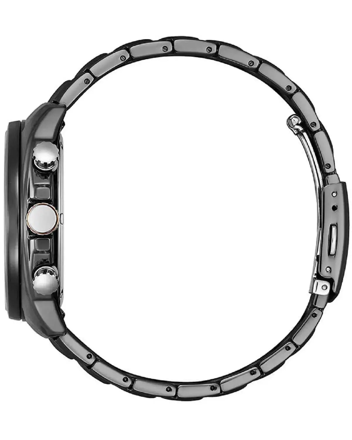 Citizen CA4567-82H Eco-Drive Chronograph Black Stainless Steel Bracelet