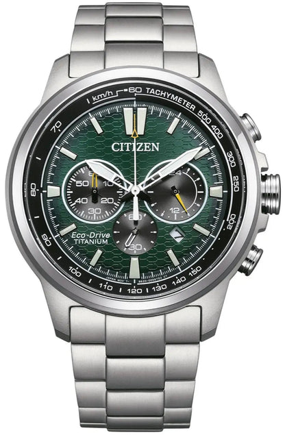 Citizen CA4570-88X Eco-Drive Chronograph Titanium Bracelet