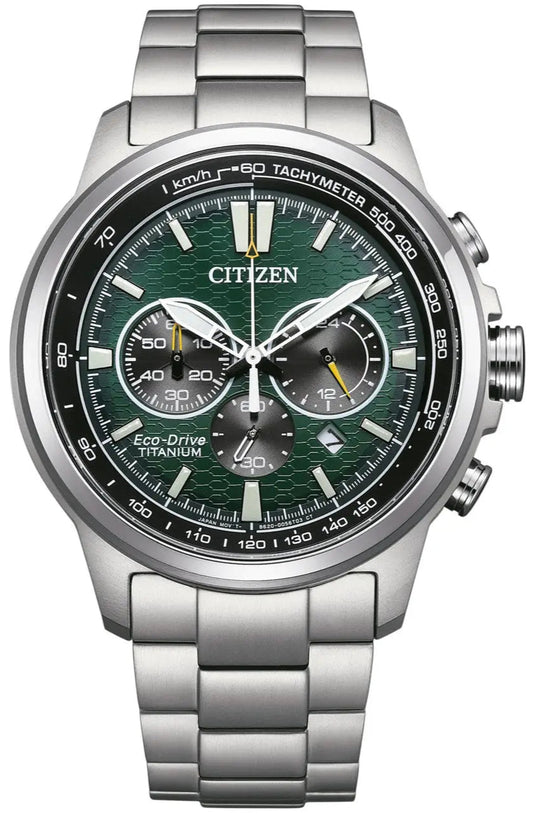 Citizen CA4570-88X Eco-Drive Chronograph Titanium Bracelet