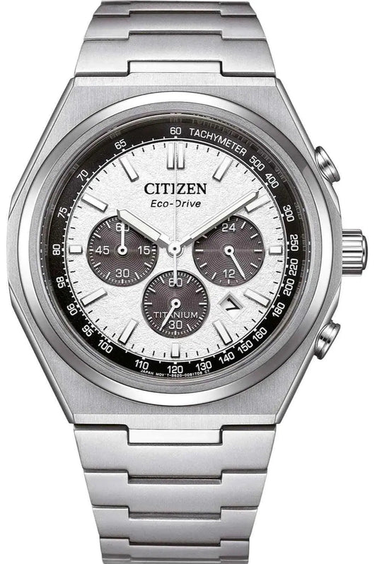 Citizen CA4610-85A Eco-Drive Chronograph Titanium Bracelet
