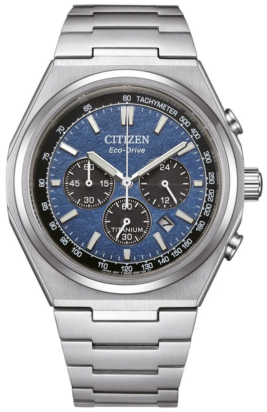 Citizen CA4610-85L Eco-Drive Chronograph Titanium Bracelet