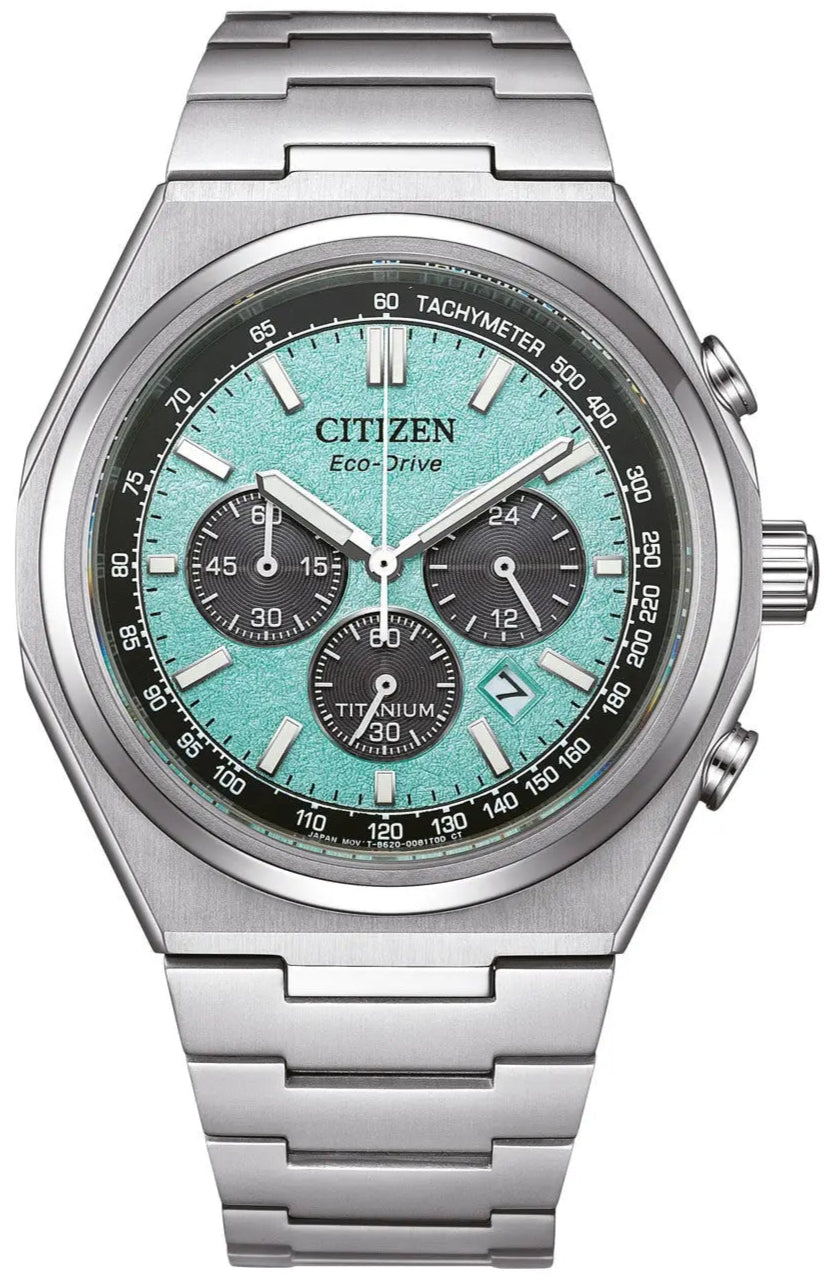 Citizen CA4610-85M Eco-Drive Chronograph Titanium Bracelet