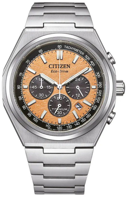 Citizen CA4610-85Z Eco-Drive Chronograph Titanium Bracelet