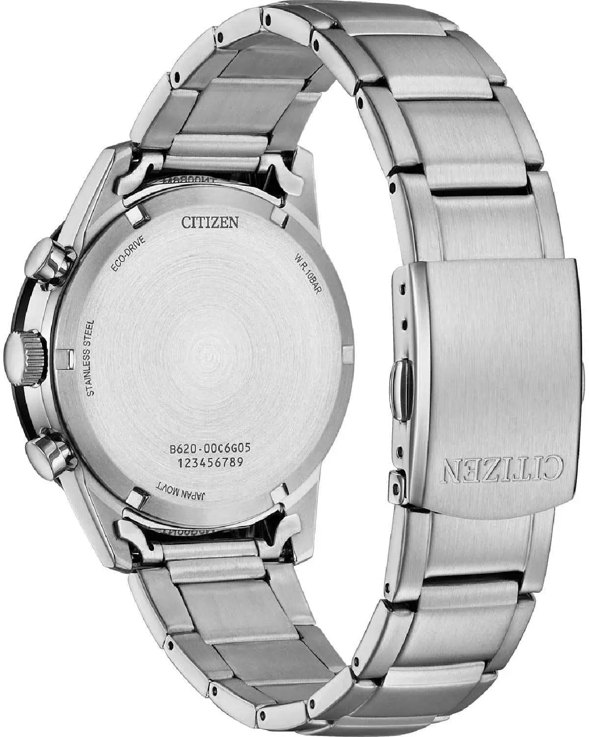 Citizen CA4624-56L Eco-Drive Chronograph Stainless Steel Bracelet