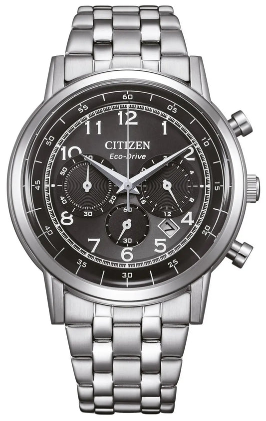 Citizen CA4630-53E Eco-Drive Chronograph Stainless Steel Bracelet