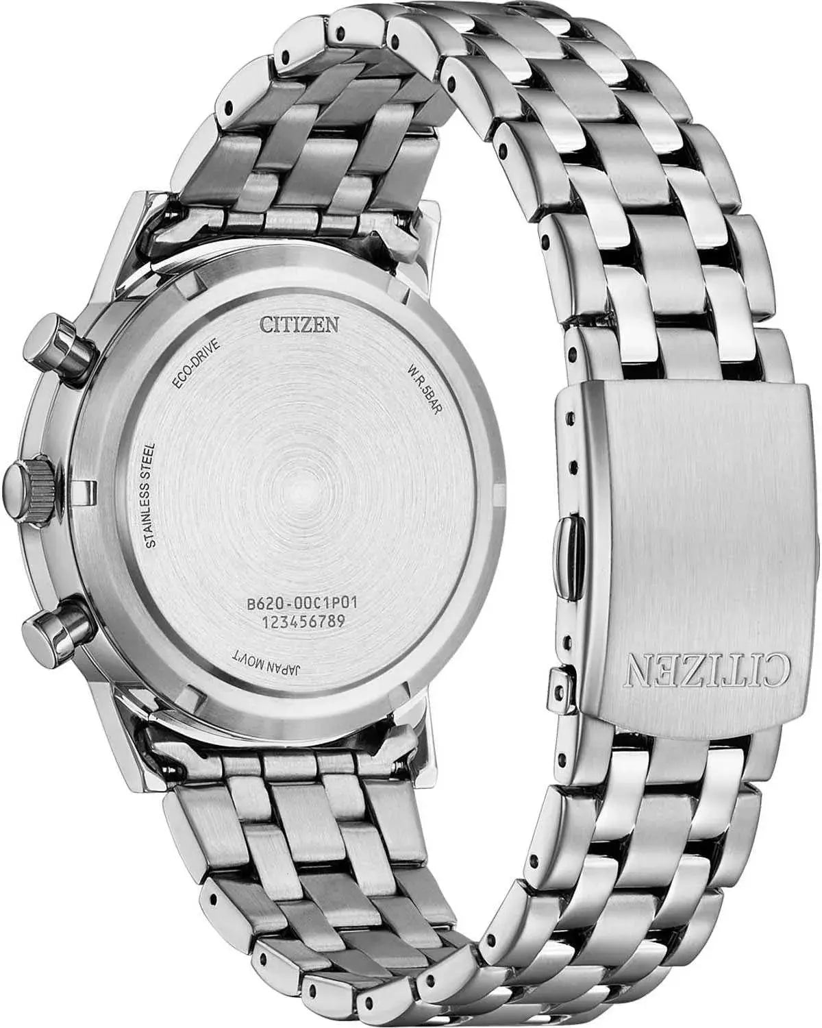 Citizen CA4630-53X Eco-Drive Chronograph Stainless Steel Bracelet