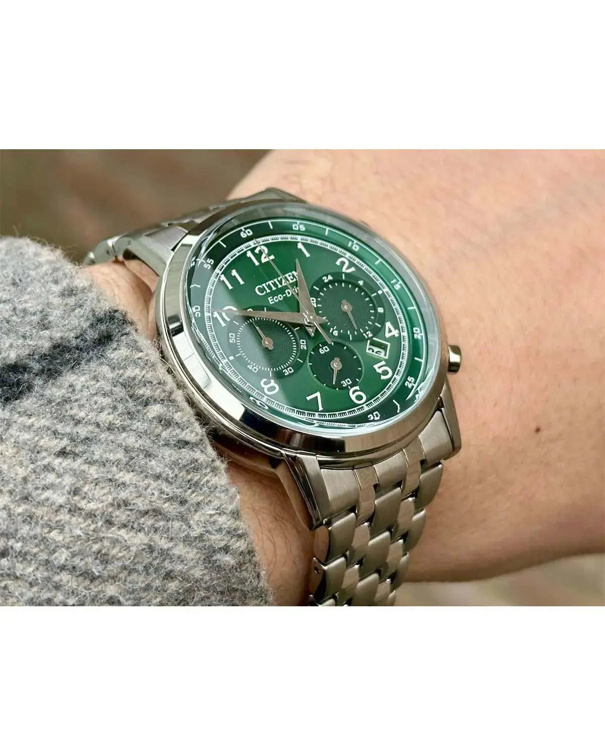 Citizen CA4630-53X Eco-Drive Chronograph Stainless Steel Bracelet
