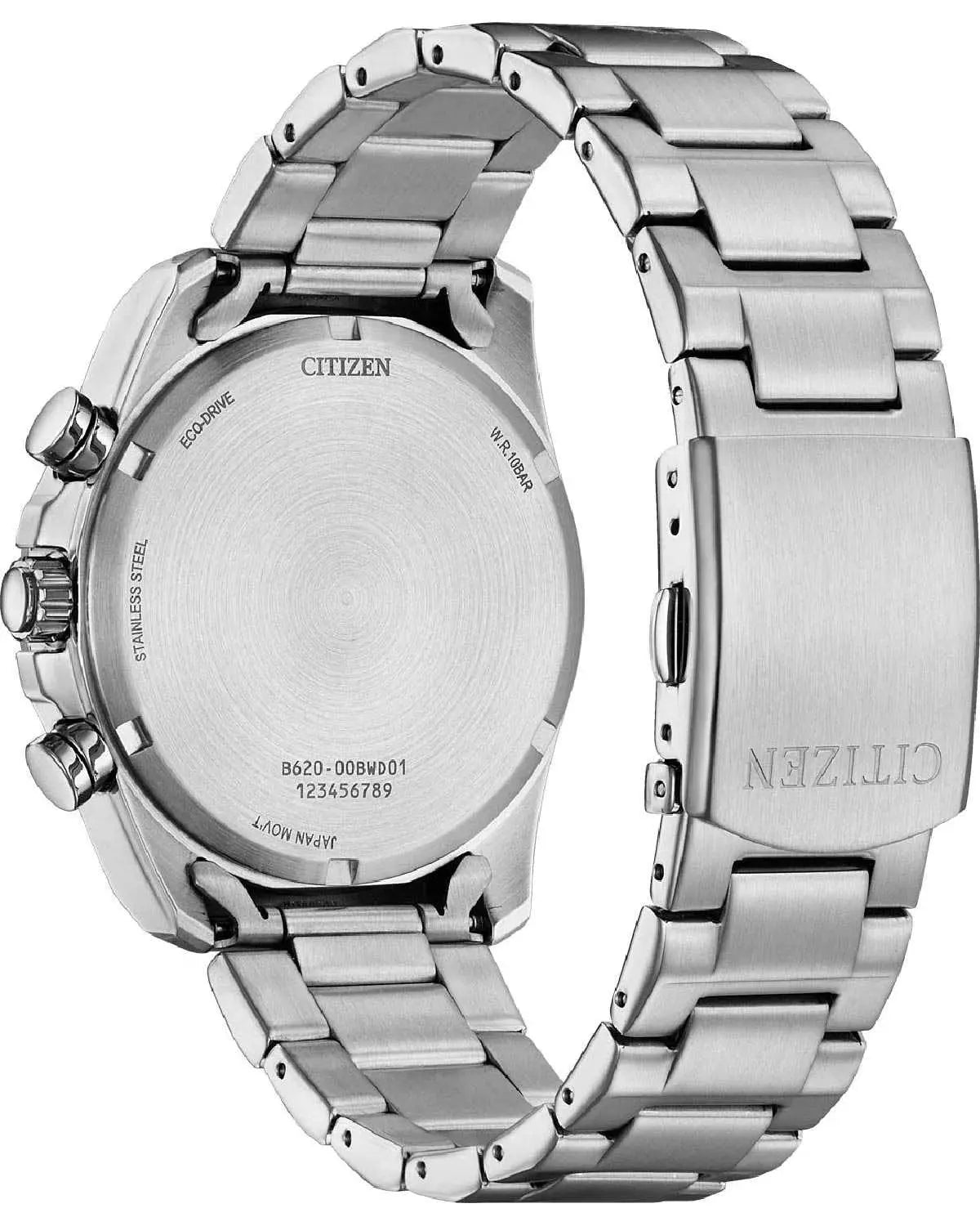 Citizen CA4640-50X Eco-Drive Chronograph Stainless Steel Bracelet